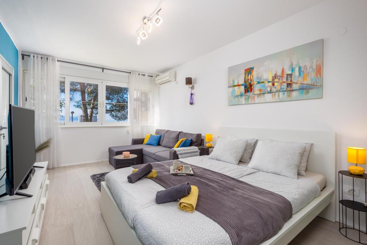 Sunny Studio Apartment With Balcony Rijeka Eksteriør bilde
