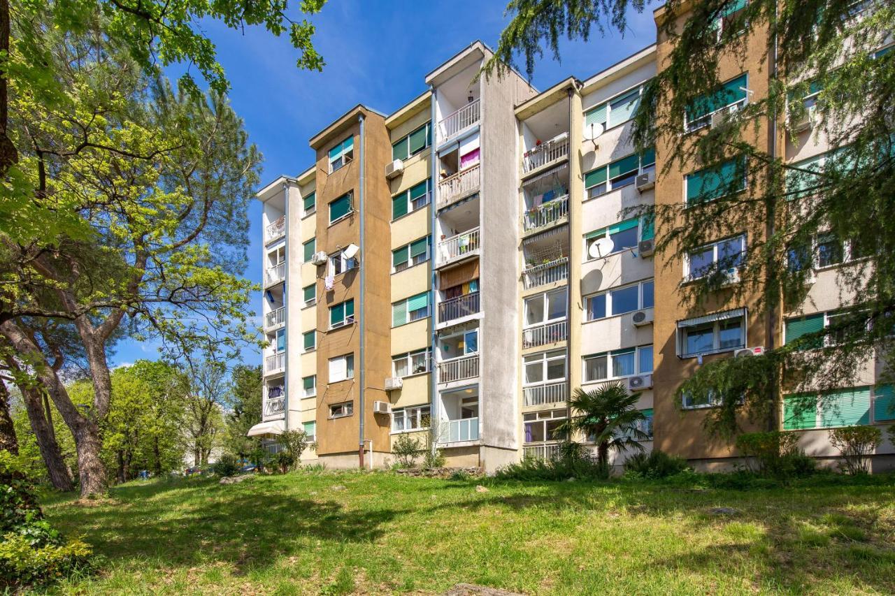 Sunny Studio Apartment With Balcony Rijeka Eksteriør bilde